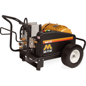 Portable Electric Pressure Washer, 4000 PSI, 15 HP, 3.9 GPM, 3 Phase, 230V