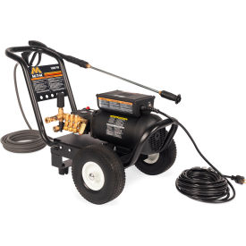 Portable Electric Pressure Washer, 1500 PSI, 2 HP, 2 GPM, 1 Phase, 120V