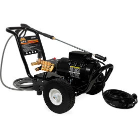 Portable Electric Pressure Washer, 2000 PSI, 4 HP, 2.6 GPM, 1 Phase, 230V