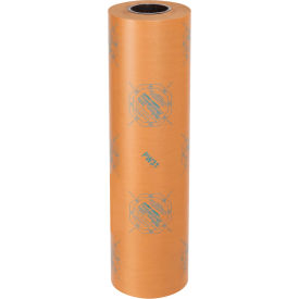 Waxed Industrial VCI Paper, 30 lbs., 24"W x 200 Yd., Kraft, 1 Roll