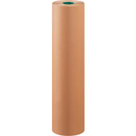 Unbleached Butcher Paper, 36"W x 1000'L, Kraft, 1 Roll