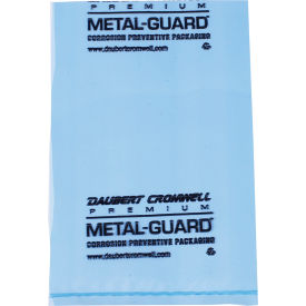 VCI Flat Poly Bags, 6"W x 8"L, 4 Mil, Blue, 1000/Pack