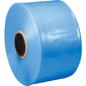 VCI Poly Tubing, 8"W x 500'L, 4 Mil, Blue, 1 Roll