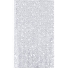 Flush Cut Bubble Pouches, 3"W x 3"L, Clear, 1000/Pack