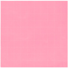 Anti Static Pick & Pack Foam, 1" Squares, 24"W x 24"L x 1" Thick, Pink, 12/Pack