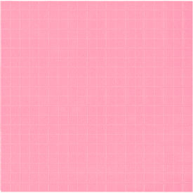 Anti Static Pick & Pack Foam, 1/2" Squares, 24"W x 24"L x 2" Thick, Pink, 6/Pack