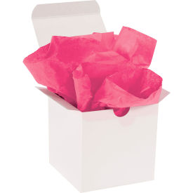 Gift Grade Tissue Paper, 10 lbs., 15"W x 20"L, Cerise, 960 Sheets
