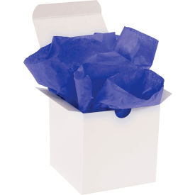 Gift Grade Tissue Paper, 10 lbs., 15"W x 20"L, Parade Blue, 960 Sheets