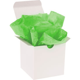Gift Grade Tissue Paper, 10 lbs., 15"W x 20"L, Citrus Green, 960 Sheets