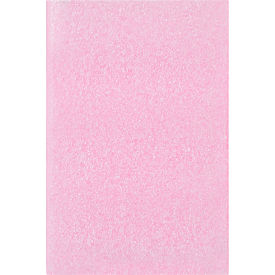 Anti Static Flush Cut Foam Pouches, 4"W x 6"L x 1/8" Thick, Pink, 500/Pack