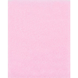 Anti Static Flush Cut Foam Pouches, 8"W x 10"L x 1/8" Thick, Pink, 275/Pack