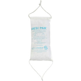 String Sewn Desiccant Bags, 4-3/4"W x 9-1/2"L x 1-1/2"D, White, 150 Packs
