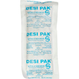 Clay Desiccant Bags, 3"W x 6"L x 3/8"D, White, 800 Packs