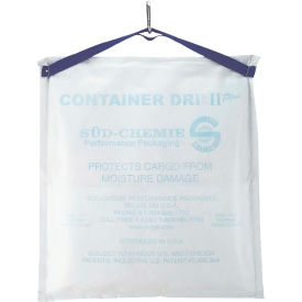 Container Dri® II Plus Desiccant Bags, 18"W x 22"L x 1-1/2"D, White, 6 Packs