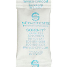 Silica Gel Packets, 1-1/16"W x 2-1/16"L, White, 3000 Packs