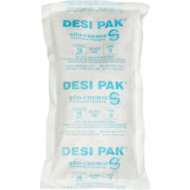 Clay Desiccant Bags, 5-3/4"W x 10"L x 1-1/2"D, White, 150 Packs
