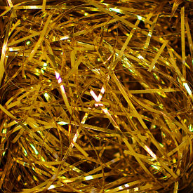 Crinkle Paper Shreds, 10 lbs., Gold