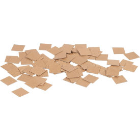 VCI Paper, 30 lbs., 1"W x 1"L, Kraft, 25000 Sheets