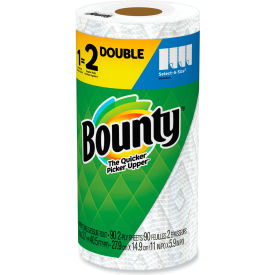 Kitchen Roll Paper Towel, 2-Ply, 11" x 5-7/8", White, 90 Sheets/Double Roll, 24 Rolls/Case
