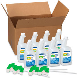 Disinfecting Cleaner with Bleach, 32 oz. Spray Bottle, Fresh Scent, 8/Case