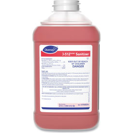 J-512 Sanitizer, Quaternary Scent, 84.5 oz. Can, 2/Case