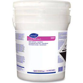 Clax Soft 2-in-1 Liquid Fabric Softener & Sour, Floral Scent, 5 Gal Pail