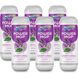 PowerMop Refill Cleaning Solution, Lavender Scent, 25.3 oz Bottle, 6/Case