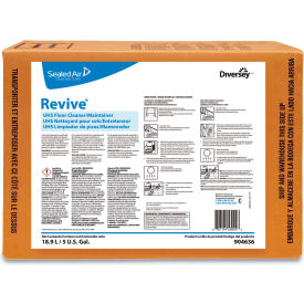 Revive UHS Floor Cleaner/Maintainer, Sweet Scent, 5 Gallon Envirobox