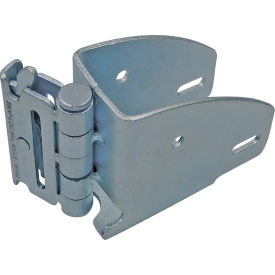 E-Track Wood Beam End Socket with Hinge, Steel