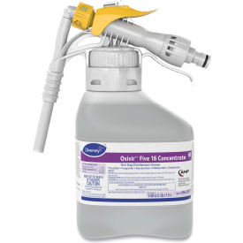 Oxivir Five 16 Concentrate Disinfectant Cleaner, Unscented, 1.59 Quart Bottle, 2/Case