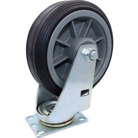 6" All-Terrain Solid Rubber Swivel Caster, 375 lb. Capacity