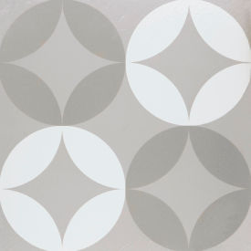 Retro Self Adhesive Vinyl Floor Tile, 12" x 12", Mod Diamond, 20 Pack