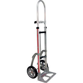Keg Delivery Aluminum Hand Truck, Semi-Pneumatic Wheels, 500 lb. Capacity