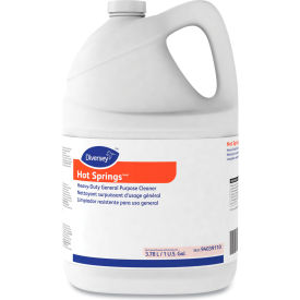 Hot Springs Heavy-Duty General Purpose Cleaner, Citrus Scent, 1 Gallon Bottle, 4/Case