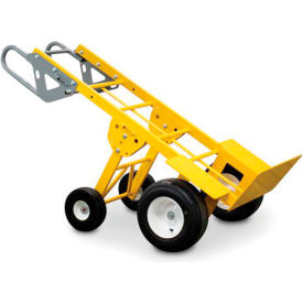 All-Terrain E-Track Hand Truck Cart, Flat-Free Wheels, 1200 lb. Capacity