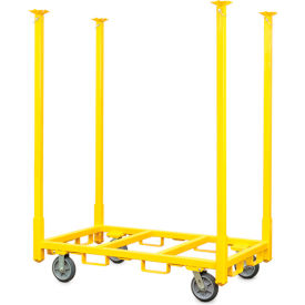 E-Track Chair & Table Storage Cart with Casters, 3000 lb. Capacity