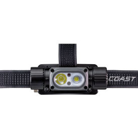 WPH34R LED Rechargeable Waterproof & Dust Proof Headlamp, 2000 Lumens, Black
