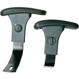ESD Adjustable Chair Arms For Everlast 7000 Series, Black
