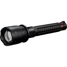 XP40R LED Rechargeable Dual-Power Flashlight, 8000 Lumens, Black