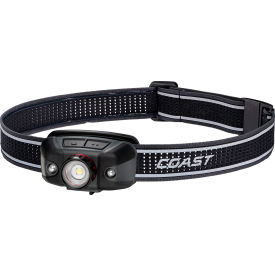 LED Rechargeable Headlamp, 175 Lumens, Black