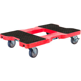 General Purpose E-Track Dolly, 4" Casters, 1200 lb. Capacity, Red