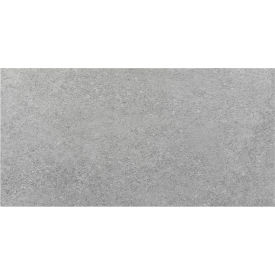 Self Adhesive Vinyl Floor Tile, 12" x 24", City Scape Concrete, 20 Pack