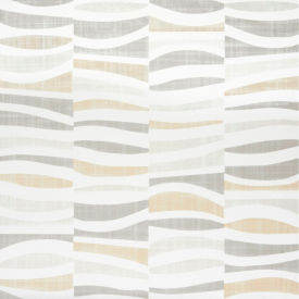 Retro Self Adhesive Vinyl Floor Tile, 12" x 12", Linen Waves, 20 Pack