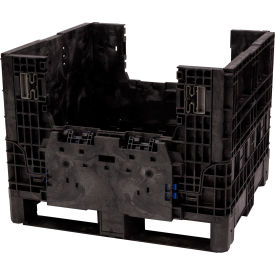 Premium Collapsible Bulk Container, 32"L x 30"W x 25"H, 1800 lb. Capacity