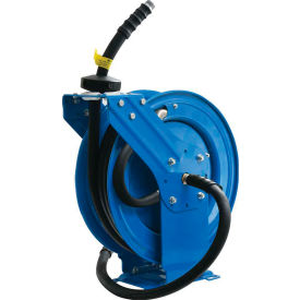 Heavy Duty Single Arm Fuel Transfer Hose Reel, 100 PSI, 1" ID x 40'L