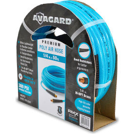 Polyurethane Air Hose Assembly, 1/4" ID x 50'L
