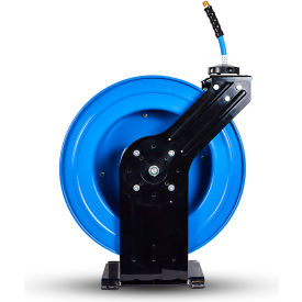 Dual Arm Spring Return Air Hose Reel, 300 PSI, 3/8" ID x 100'L