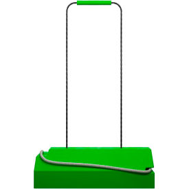 Aviation Wheel Chock with Locking Rope, Ergo PU Cable Handle, 20"L x 8"W x 6-1/2"H