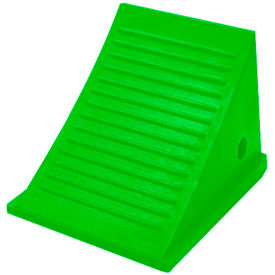 General Purpose Wheel Chock, PU, 50000 lb. Load Cap., 11-1/2"L x 9"W x 8-1/2"H