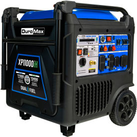 Portable Digital Inverter Generator with Electric Start, Gasoline/LP, 9000 Rated Watts